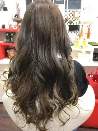 ロング カラー 加藤 直樹のヘアスタイル