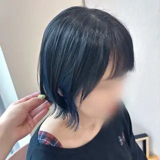 ショート カラー Ayu🍯/名駅/ブ リーチカラー/ヘアメのヘアスタイル
