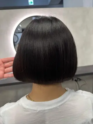 ショート カラー 新宿/韓国風レイヤー 髪質改善/ジャッキーのヘアスタイル