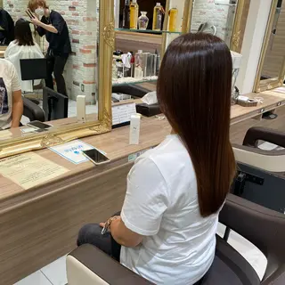 ロング ✨美髪／縮毛矯正 講師 ／塚田健✨のヘアスタイル