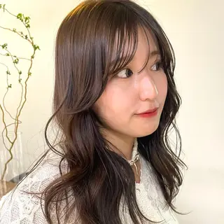 ロング ユウナ🎀レイヤー/ 暖色カラーのヘアスタイル
