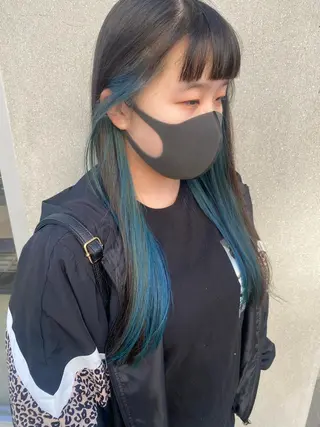 カラー AYANE 韓国ヘア /レイヤーカットのヘアスタイル