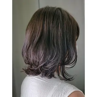 ミディアム カラー ヘアアレンジ 髪質改善サロン🍃 AIRI のヘアスタイル