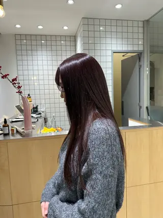 ロング 🍇透明感カラー/ カットひかる🍒のヘアスタイル