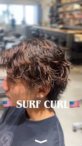 パーマ メンズ HANGOUT ／久富のヘアスタイル