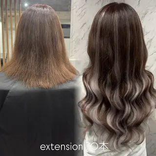 ロング philia hair eyelash所属・韓国ヘア 🎀SUZU🎀のヘアスタイル