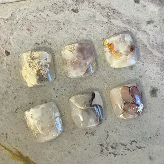 ネイル Ray. ／綺麗目ニュアンスのネイルデザイン