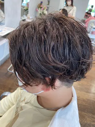 パーマ 加藤 泰地のヘアスタイル