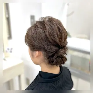 ヘアアレンジ 似合わせヘアメイク 💐オダギリチアキのヘアスタイル