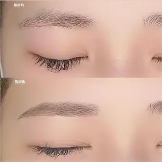 アイブロウ 片桐 星のマツエク・マツパデザイン