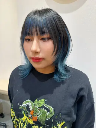 ミディアム カラー Say. Reeのヘアスタイル