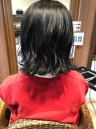 ミディアム メンズパーマ/ スパイキー/神田正紀のヘアスタイル