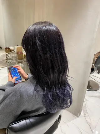 ロング カラー ナチュラル/韓国💎 haruka 💎のヘアスタイル