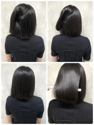 ショート 満足度⭕️縮毛矯正師 谷口にお任せを👍のヘアスタイル