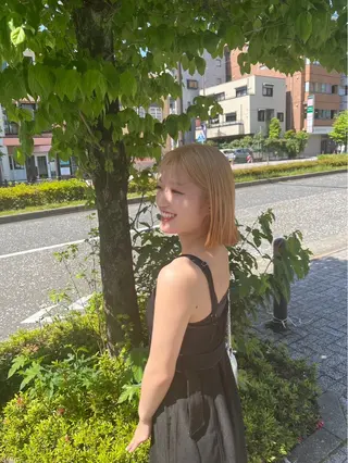 ショート カラー 💞暖色カラー 💞risaのヘアスタイル