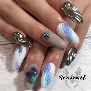 ネイル 小尾 栞のネイルデザイン