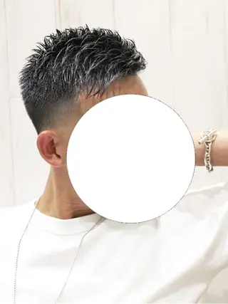 ショート メンズ IWASAKI中下条店所属・u miのヘアスタイル