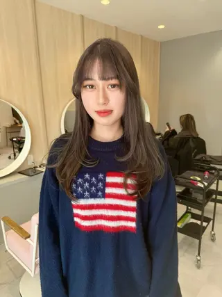 ロング カラー ✂️似合わせの魔術師 石田一樹✂️のヘアスタイル