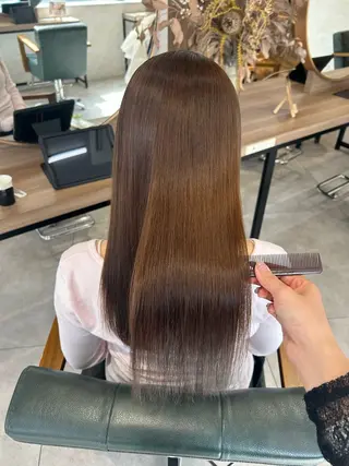 ロング パーマ 柔らかカラー🫧/ 艶髪✨/ririkaのヘアスタイル