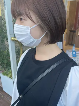 ミディアム カラー 鶴岡で縮毛矯正なら お任せ！ハヤシナオミのヘアスタイル