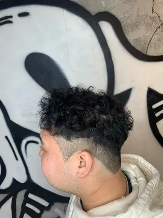 パーマ メンズ ⚡️メンズパーマ特化 mens支持◎/忠地のヘアスタイル