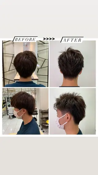 メンズ 🫧髪質改善・美髪 艶髪🫧ニタ シンゴのヘアスタイル