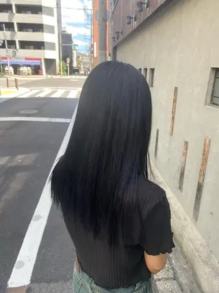 セミロング 西田辺/ タカスナオヤのヘアスタイル