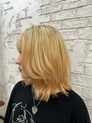 ミディアム 💙💙メンズカット Manami💙💙のヘアスタイル