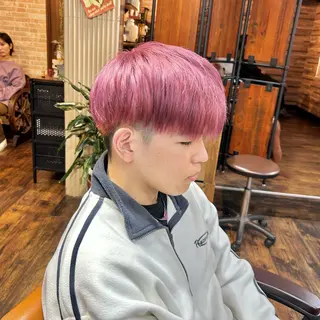 ショート カラー メンズ ツイスパ/メンズ特化 🦋𝑺𝑶𝑵𝑬の眉毛・アイブロウイメージ