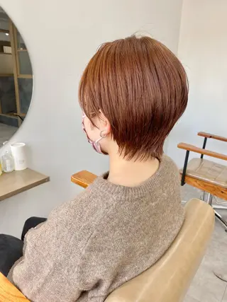 ショート カラー ヘアアレンジ ume所属・ひなの .のその他イメージ