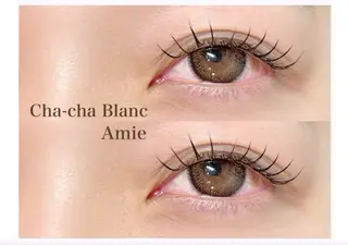 マツエク・マツパ chacha bla nc Amie 沖田のマツエク・マツパデザイン