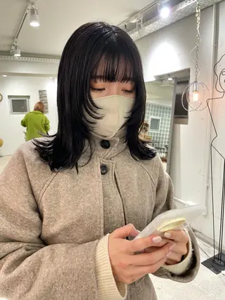 ミディアム カラー tim.所属・🪐ナチュラルモード ヘア🪐honokaのヘアスタイル