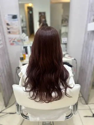セミロング 【髪質改善カラー】 あむ·. ⟡ 🖤のヘアスタイル