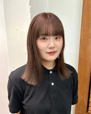 カラー aiko【艶カラー ・ミニモ年内で終了】のヘアスタイル