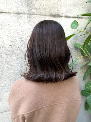 ミディアム カラー kimika🥑 メンズ/髪質改善のヘアスタイル