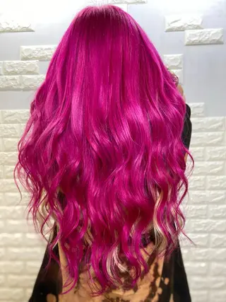 ロング カラー ヘアアレンジ Shelltie Fiel (シェルティフィエル)所属・次世代シールエクステ 錦糸町 小泉 朋之のヘアスタイル