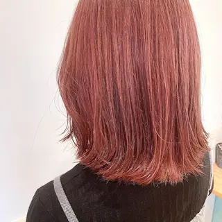 ミディアム カラー スナコザワ レナのヘアスタイル