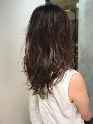 ロング カラー 松村 崇弘のヘアスタイル
