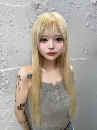 ロング 🪡プルエクステ🪡 カラエク評価◎ユウゴのヘアスタイル