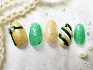 ネイル ネイルPetit Ribbonのネイルデザイン