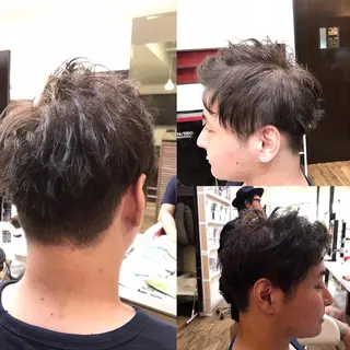 ショート カラー メンズ 赤羽、髪質改善サロン 吉野リョウスケのヘアスタイル