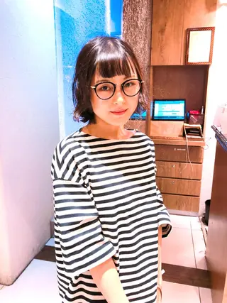 ショート 【ディレクター 🧸🤍田澤 唯那】のヘアスタイル