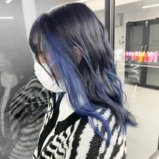 セミロング カラー ミルボンAujua認定サロン Ria OSAKA 梅田所属・メンズ、エクステ特化 Ryuのヘアスタイル