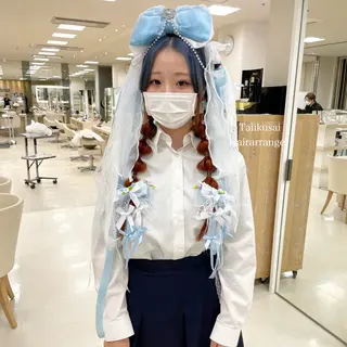 ロング ヘアアレンジ 🍒KIKUCHI KANAE🍒のヘアスタイル