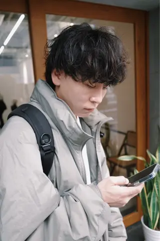 パーマ メンズ BROWNbyif所属・津山 幸次郎のヘアスタイル
