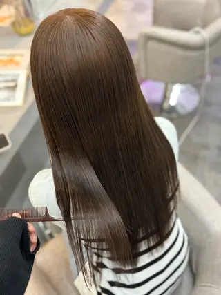 ロング Ess  艶髪/髪質改善/韓国風【エス】所属・KAMIHIRA RINAのヘアスタイル