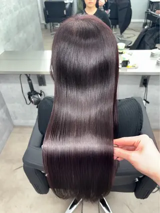 ロング カラー パーマ 🌈艶髪/髪質改善 新宿itouのヘアスタイル