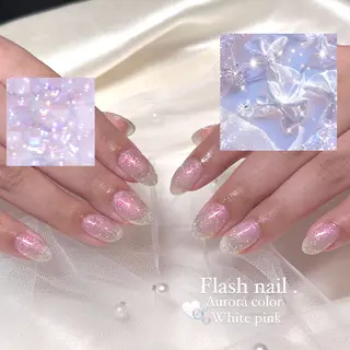 ネイル 長瀬 瑠霞のネイルデザイン