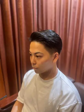 ミディアム メンズ ヘアモードキクチ銀座店所属・たかいさき ٩(๑❛ᴗ❛๑)۶のヘアスタイル