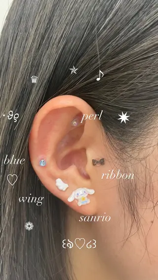 マツエク・マツパ N〜Nail&Eyelashサロン〜所属・Nアイ&耳ツボ& ボディージュエリーのその他イメージ